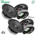 4X Timpano Audio TPT-MD6-8 Pro Midrange Loudspeaker Inch Ohm 2400 W. Fixed Price $139.80.
