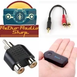 Rca Jack Retro Vintage Or Antique Radio Bluetooth Adapter & Fm Module. Fixed Price $79.65.