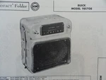 Original Sams Photofact Manual Buick Model 981708. Fixed Price $6.50.