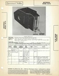 Sams Photofact Folder Radio Parts Manual Schematic Motorola Model CR-76. Fixed Price $9.97.