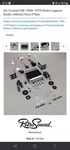 Retro Classic Radio Made By Sound RC900C Laguna Model Vw Volkswagon. Fixed Price $195.00.