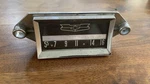 Vintage 1950 S Chevrolet Delco Am Car Radio Metal Face Plate, No. 7282146-1. Fixed Price $30.00.