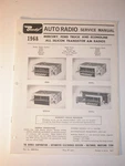 Bendix 1968 Ford Auto Am Radio Service Manual Mercury Truck Econoline. Fixed Price $14.99.
