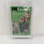 Vintage American Technology Corporation Fm Sounds Small Radio Model #120 New. Fixed Price $19.99.