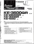 Pioneer KE-3600QR Cassette Car Stereo W/ Am/fm Electronic Tuner Service Manual. Fixed Price $20.00.