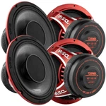 4X DS18 10" 2-WAY Loudspeakers With Drivers PRO-HY10.4B 350 Watts Rms 4-OHM. Fixed Price $889.95.