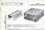 1958 Ford Thunderbird 84MS Car Radio Photofact Service Manual Motorola FEV-18805. Fixed Price $11.04.
