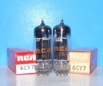 6CY7 Nos Rca 1970S Radio Audio Rectifier Electron Vacuum Tubes 2 Valves Tested. Fixed Price $17.99.