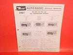 1967 Ford Mustang Gt Thunderbird Galaxie Comet Bendix Am-fm Radio Service Manual. Fixed Price $39.99.