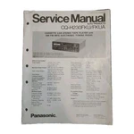 Panasonic CQ-H230FKU Fkua Cassette Car Stereo Service Manual Am/fm Radio. Fixed Price $14.99.