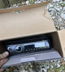 Clarion CZ102 Din In-dash Car Radio Am/fm Aux Input Mpn. Fixed Price $25.00.
