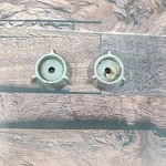 2X Ford D1AA18A932AA Chrome Inner Radio Knob 1971-1973 Mustang Mercury Cougar Oe. Fixed Price $22.07.