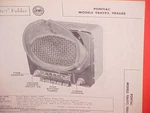 1951 1952 Pontiac Streamliner Chieftain Convertible Radio Service Shop Manual. Fixed Price $22.99.