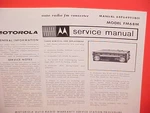 1968 Motorola Auto Radio Converter Service Shop Repair Manual Brochure FM68M. Fixed Price $16.99.
