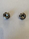 Chevy Radio Delete 1955 1956 1957 1958 1959 Chrome Deluxe Truck Block Knobs. Fixed Price $19.95.