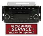 Remanufacture Service For 2015-17 Jeep Wrangler Radio Am Fm Cd P05091164AC. Fixed Price $185.00.
