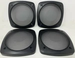 Genuine Delco 6" X Speaker Grills With Black Wire Mesh 4 Pack Free Shipping!. Fixed Price $15.99.