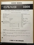 Original Craig Service Manual For Stereo Receiver Components Select. Fixed Price $8.98.