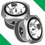 (2) 4" Super Tweeter Timpano 900WATTS Max TPT-ST25 Chrome Bullet 8 Ohm Pro Audio. Fixed Price $64.95.