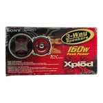 Sony Xplod 3-WAY 5 1/4" Speakers Model XS-R1311 160W Power. Fixed Price $74.99.
