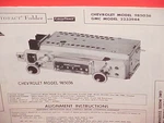 1961 Chevrolet Gmc Pickup Truck Apache 95 Corvair Corvan Am Radio Service Manual. Fixed Price $19.99.