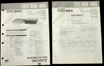 Sony CDX-R88 CDX-R66 Compact Disc Changer Original Service Repair Manual. Fixed Price $19.94.
