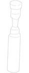 Genuine Ford Radio Antenna Mast MCPZ-18813-D. Fixed Price $32.52.
