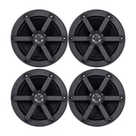 Jvc CS-MS620 6.5" 2-WAY 100 Watt Max Power Marine Speakers (qty 4). Fixed Price $218.00.
