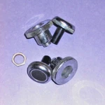 1969-71 Ford Thunderbird/lincoln Mark Am/fm Radio Knobs W/mounting Nut. Fixed Price $25.00.
