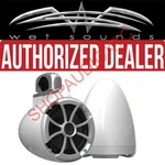 Wet Sounds Icon 8-W Fc Sa V2 Fixed Aluminum Clamp Inch Tower Speakers White. Fixed Price $1129.99.