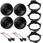 Pair TS-G1620F 2-WAY Gm Chevy Car Truck Front & Rear Door Speakers W/install. Fixed Price $159.98.