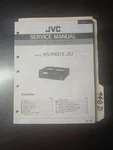 Jvc KS-RX315 Service Manual Original Repair Book Cassette Car Receiver. Fixed Price $49.99.