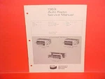 1969 Ford Truck F-100 250 350 Econoline Van Bendix Am Radio Service Shop Manual. Fixed Price $21.99.