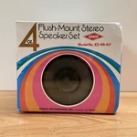 Vtg Kraco 4X4 Car Flush Mount Stereo Speakers Pair Model KS-44-4-F Japan Nos. Fixed Price $34.20.
