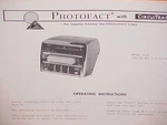 1971 Craig Car Auto 8-TRACK Stereo Tape Player/fm/mplx Radio Service Manual 3125. Fixed Price $31.99.