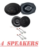 Kenwood 6X9" 600 Watt & 6.5" 320 Car Speakers For 2002-2008 Dodge Ram 1500. Fixed Price $199.99.