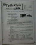 Gm Delco Car Radio Service Bulletin Brochure Model 985455 Chevy Ii 1963. Fixed Price $8.73.