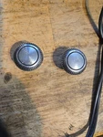 1970 71 72 Oldsmobile Cutlass 442 Vista Cruiser Gm Radio Knob Set Oem. Fixed Price $42.75.