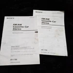 Sony XR-1790 Operating Instruct & Installation Guides Fm/am Cassette Car Stereo. Fixed Price $29.98.