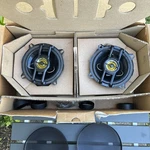 Speaker Set Car Audio Kenwood KFC-HQ132 Made In Japan System. Fixed Price $120.00.