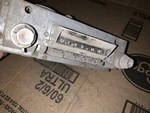 1959 1960 Chevy Bowtie Am Pushbutton Radio Core With Knobs. Fixed Price $50.00.
