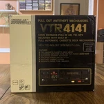 American Hi-fi Vtr 4141 Car Stereo Am/fm Receiver And Cassette Player. Fixed Price $125.00.
