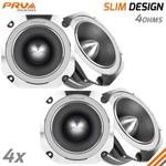 4X Prv TW700TI-4 Slim Bullet Inch Pro Shallow Tweeters Ohms Car Audio 200W. Fixed Price $119.82.