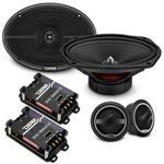 DS18 Zxi 6X9 120W Rms 4-OHM 2-WAY Component Speaker Pair With Glass Fiber. Fixed Price $229.95.