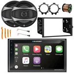 Blaupunkt 6.8" Touchscreen Bt Radio, 2X 6.5" 100W Speaker, Extras (1994-2012 Gm). Fixed Price $153.99.