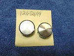 (2) 1979 Delco Etr Stereo Outer Radio Knobs Volume Tuning Buick Oldsmobile. Fixed Price $25.00.