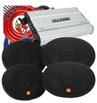4X Jbl STAGE29634 6"X9" 3-WAY Car Speaker + 1000W Amplifier Kit. Fixed Price $289.99.