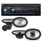 Alpine UTE-73BT Receiver With & S2-S69C Type 6X9" Speakers Pair. Fixed Price $399.99.