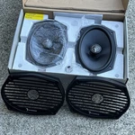 Diamond Audio MS69CX 120RMS 4OHM 6X9" 2-WAY Coaxial Motorcycle Harley Speakers. Fixed Price $460.00.