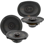 Kicker 51KSC6504 6.5" Series 2-WAY 4-OHM Coaxial Speakers + 51KSC69304 6X9". Fixed Price $272.92.